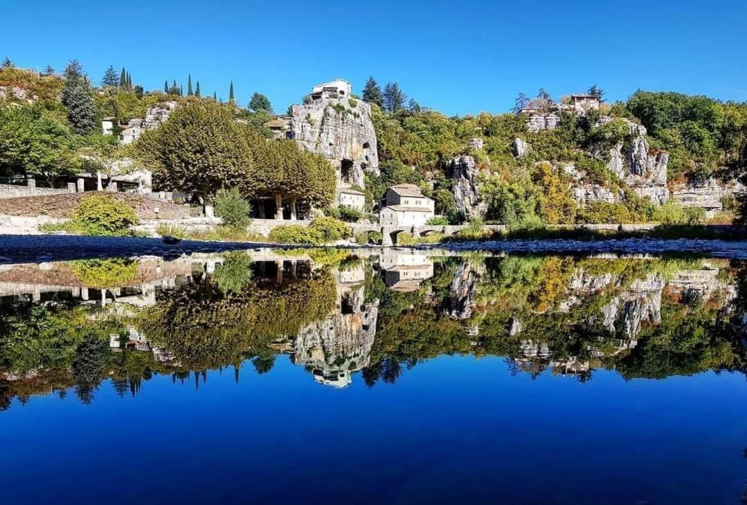 Bed and Breakfast Lou mouli di baou Labeaume Esterno foto