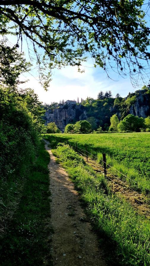 Bed and Breakfast Lou mouli di baou Labeaume Esterno foto