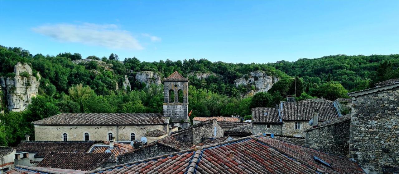 Bed and Breakfast Lou mouli di baou Labeaume Esterno foto
