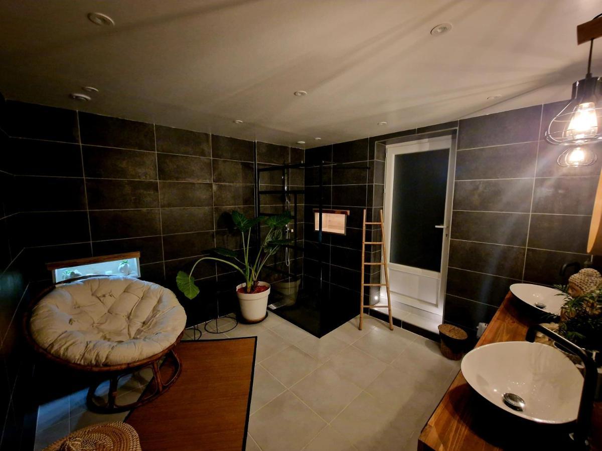 Bed and Breakfast Lou mouli di baou Labeaume Esterno foto